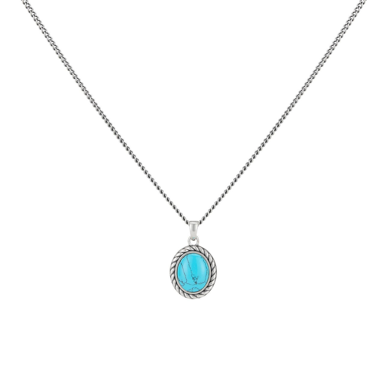 Turquoise Silver Necklace Turquoise Silver Necklace