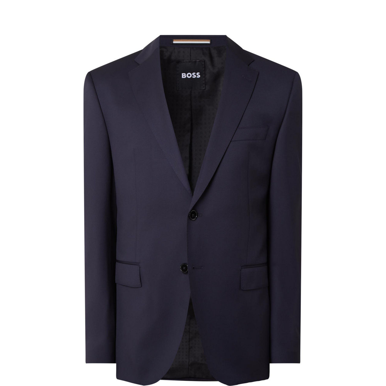 Jeckson Solid Single-Breasted Suit Jacket