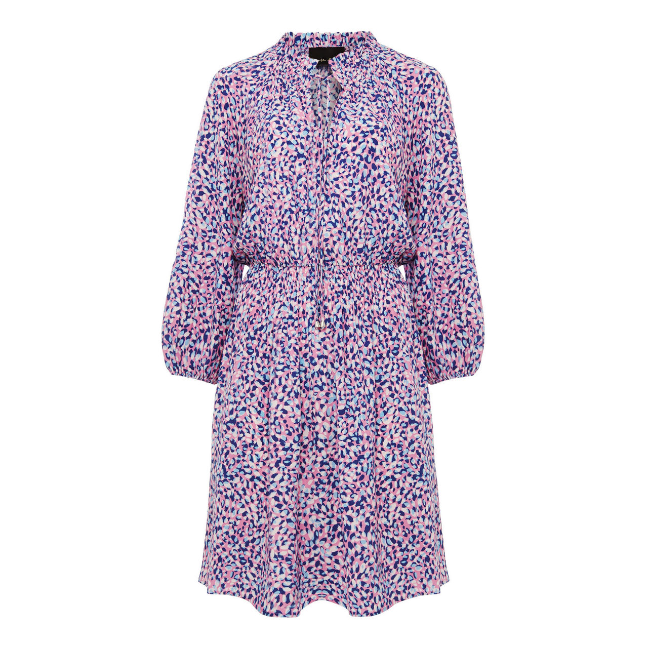 PHASE EIGHT Phillipa Almond Print Mini Dress