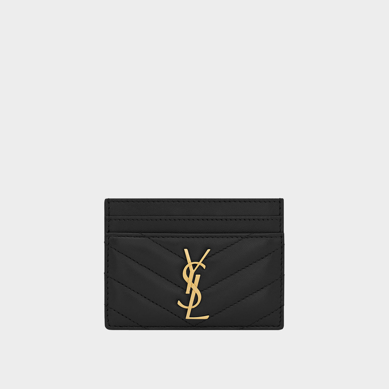 Cassandre Matelass&eacute; Leather Card Case