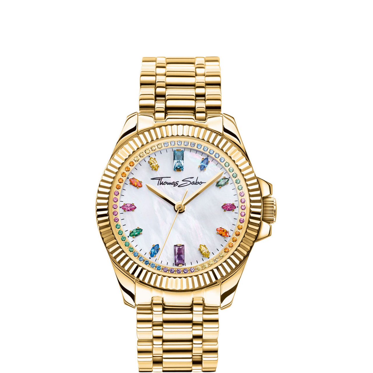 Divine Rainbow Embellished Watch