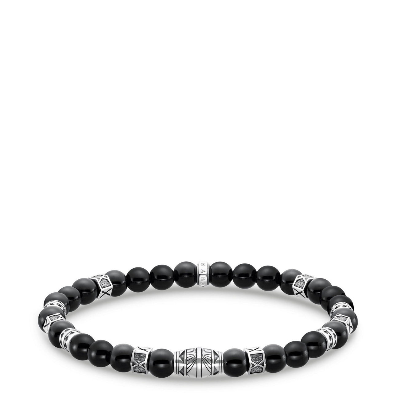 Black Onyx Beaded Bracelet