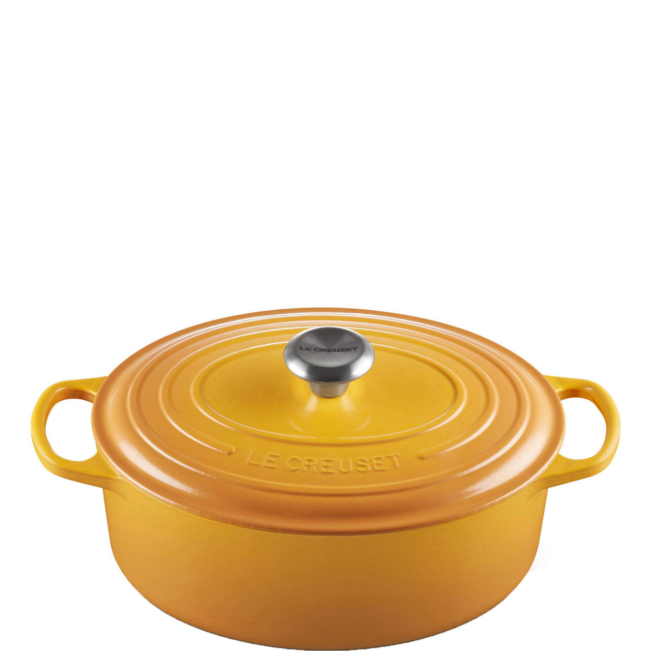 Signature Cast Iron Oval Casserole 27cm