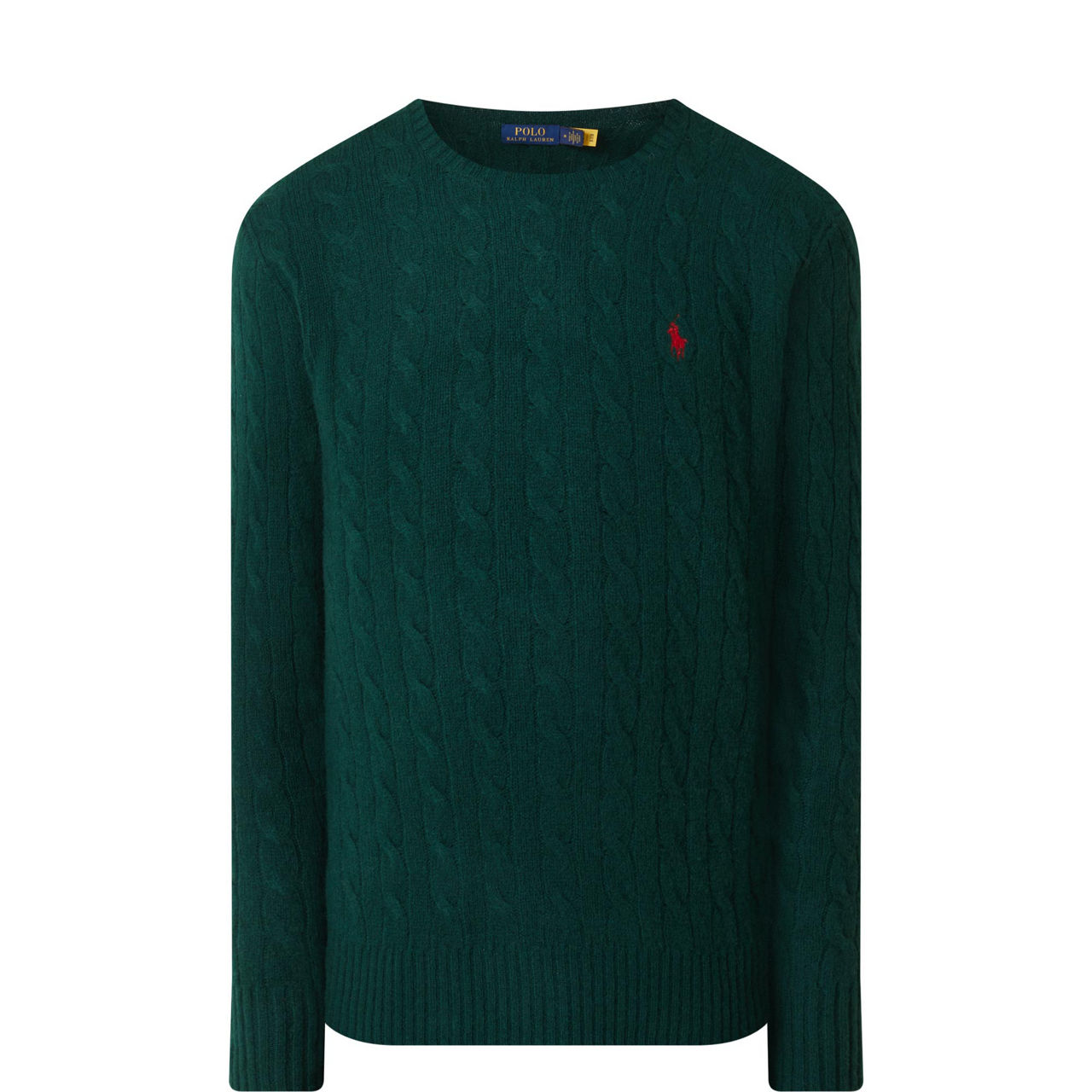 Cable Knit Wool-Cashmere Sweater