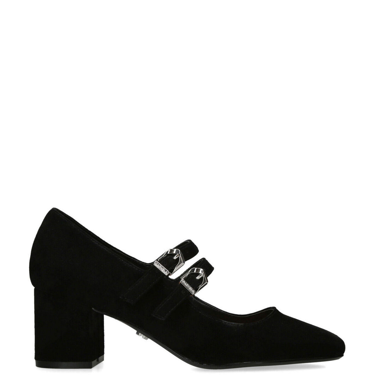 Harper Suede Block Heels