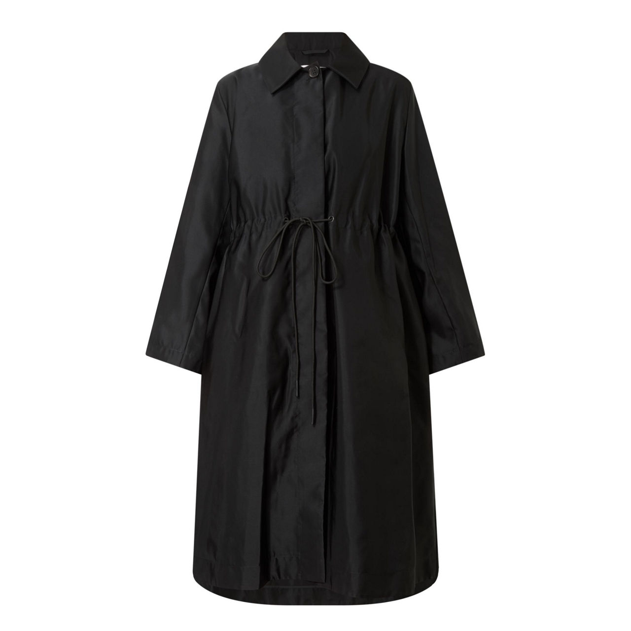 CECILIE BAHNSEN Vania Cinched-Waist Coat