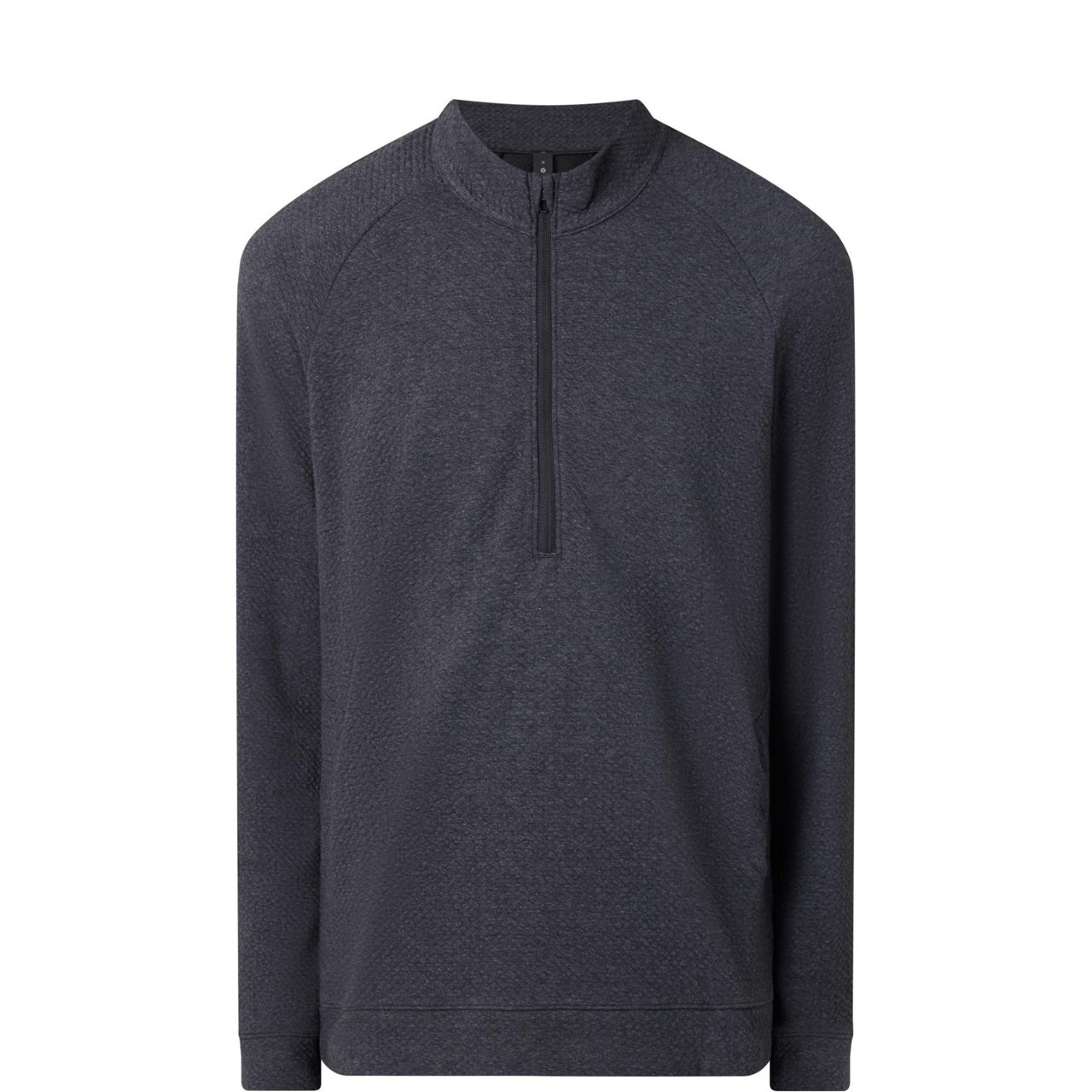 Textured Knit Half-Zip Sweater