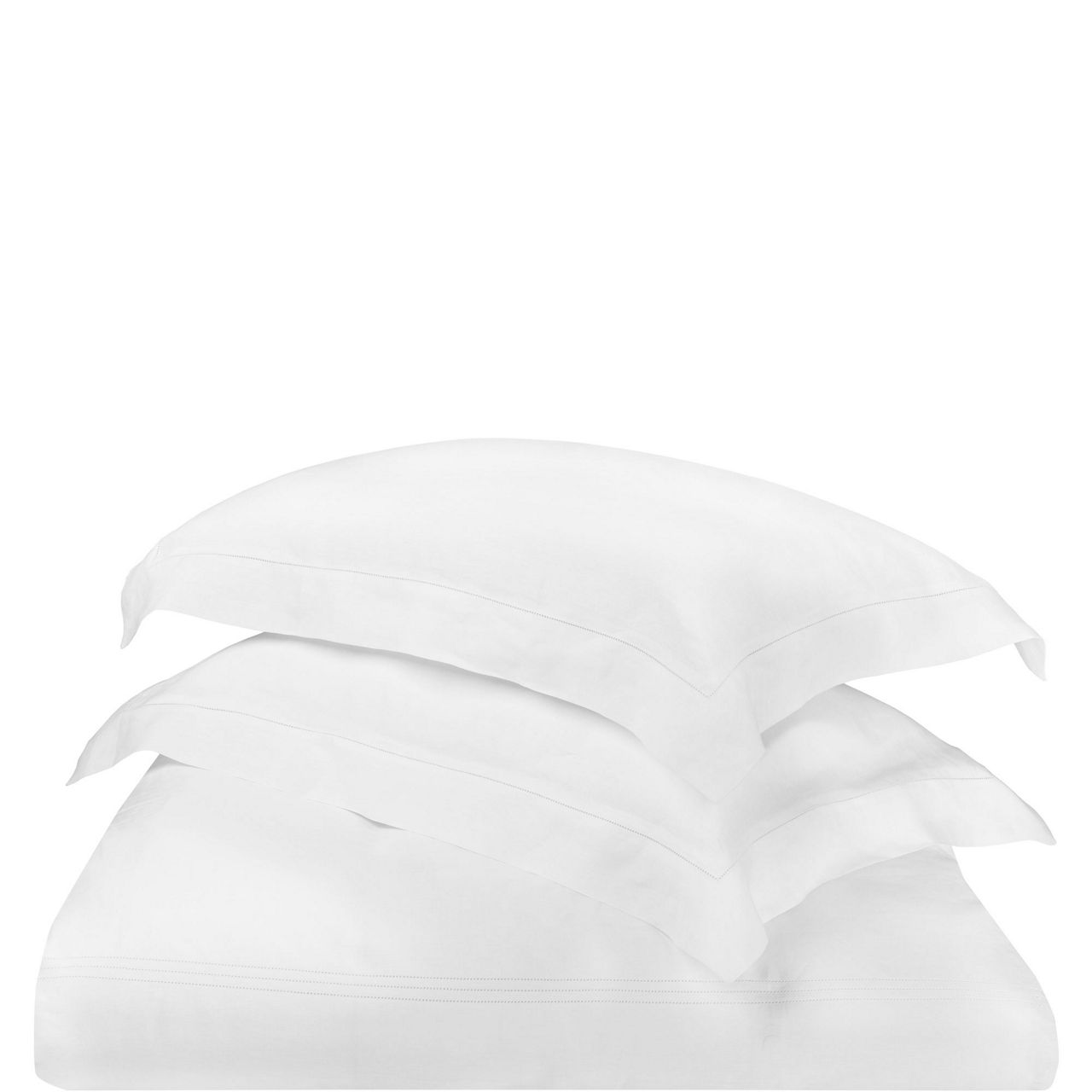 Italian Percale Coordinated Bedding White