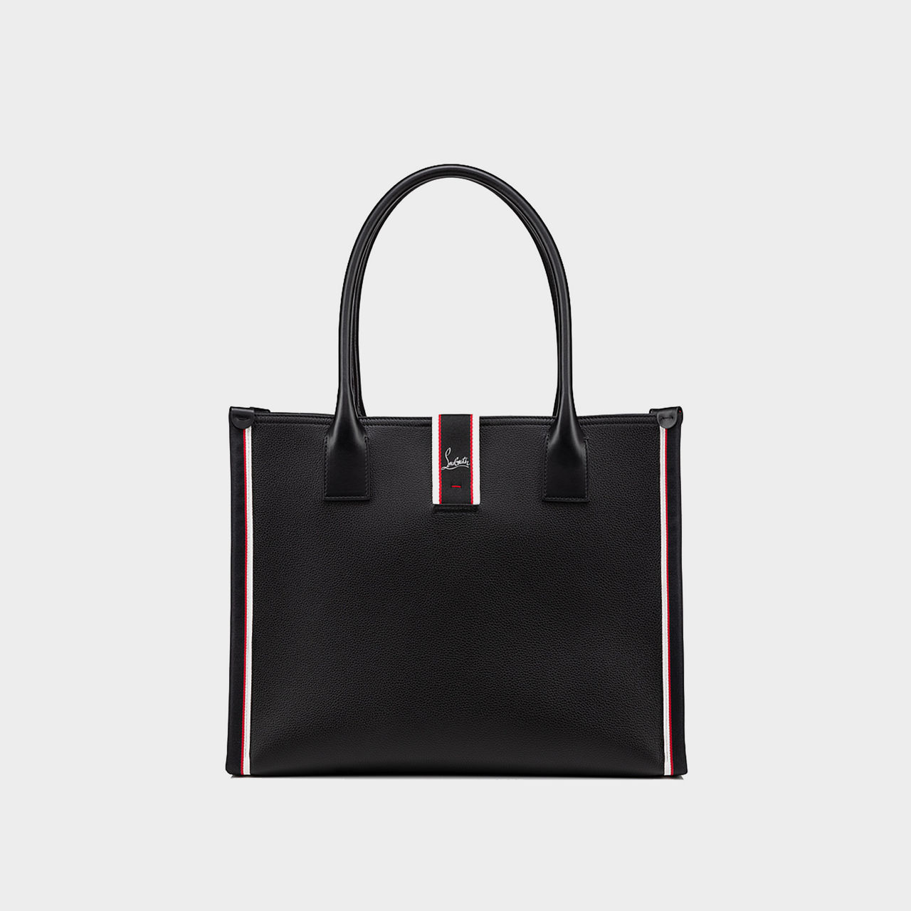 Nastroloubi Large Leather Tote Bag