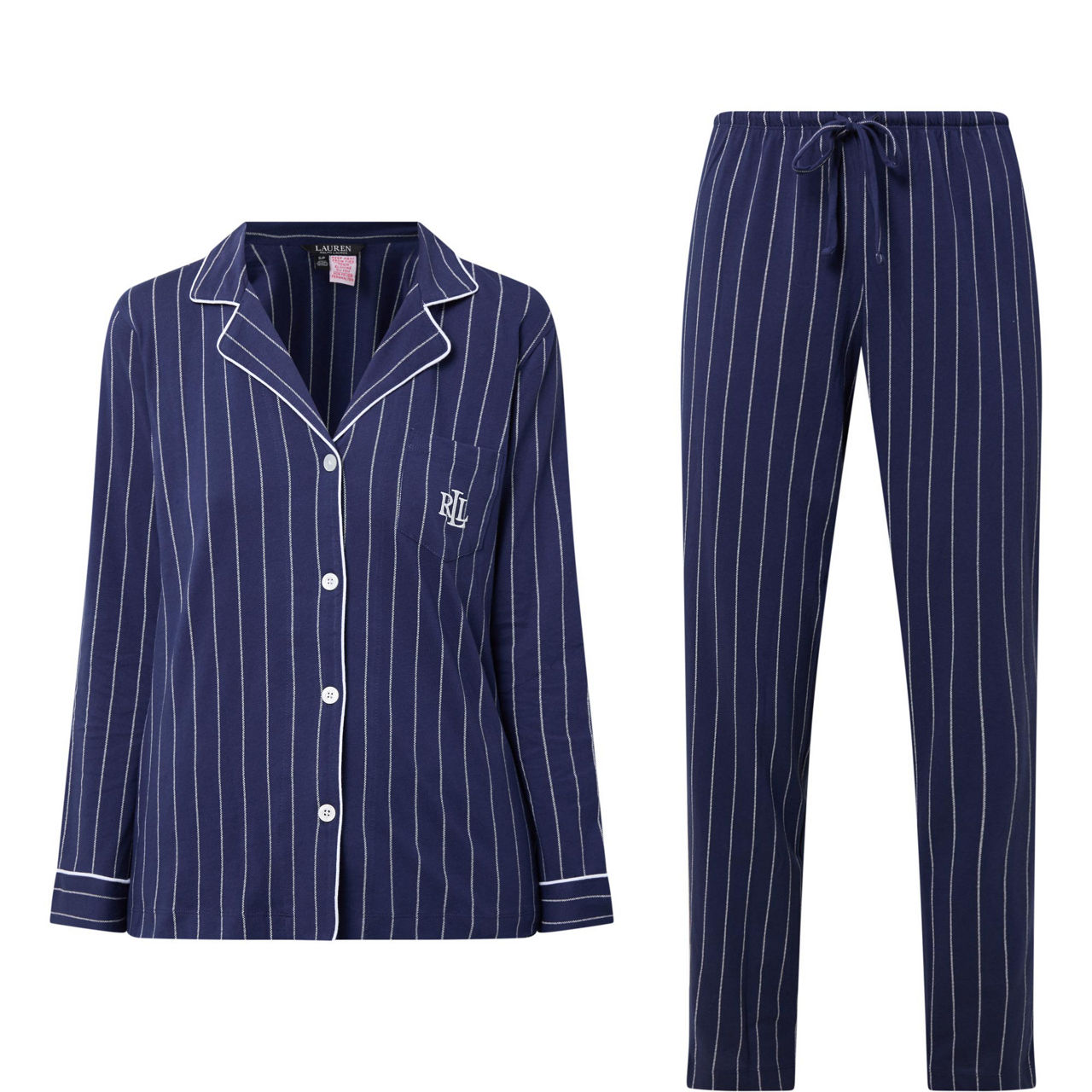 Striped Logo Pyjama Set