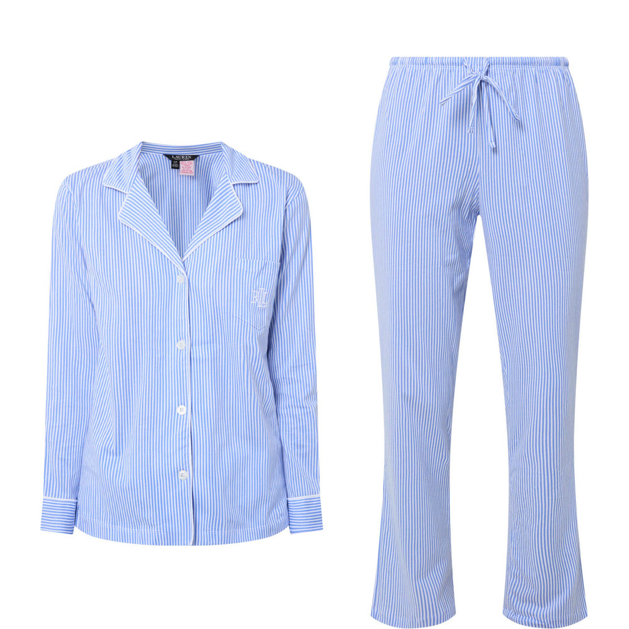 Striped Logo Pyjama Set