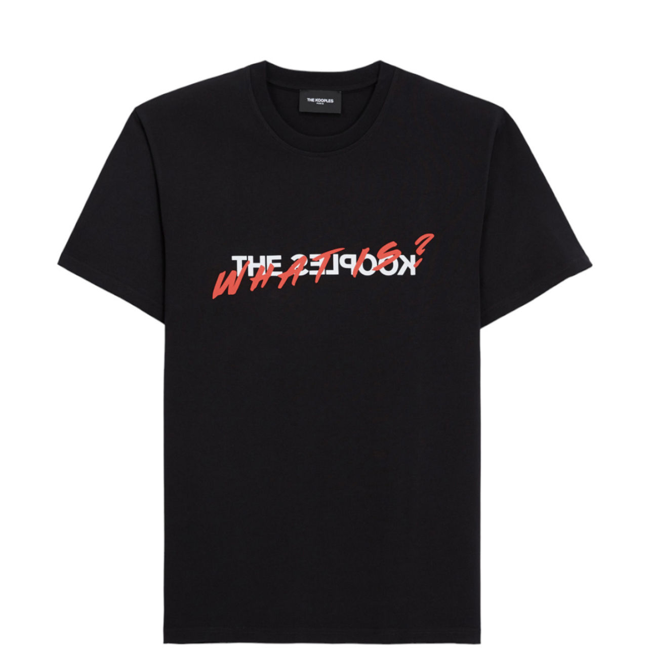 What Is Print Crew Neck T-Shirt