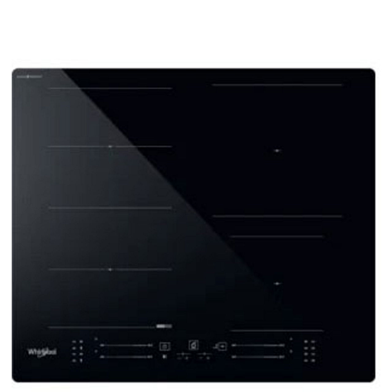 Induction Black Glass-Ceramic Hob