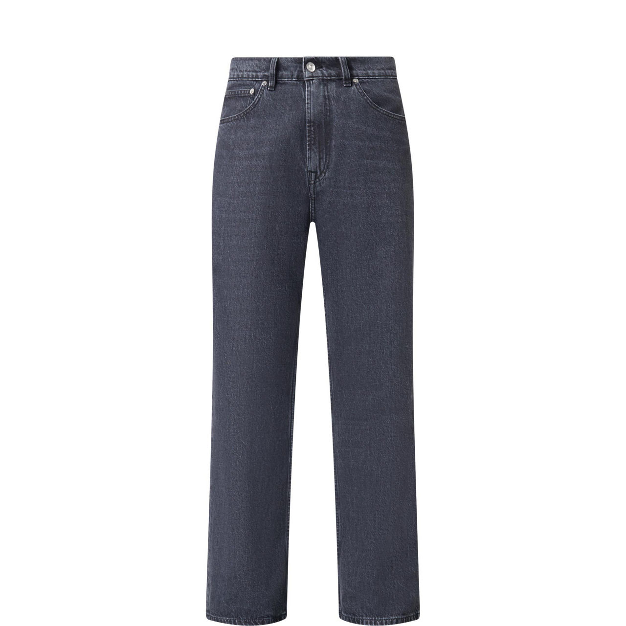 Third Cut Mid-Rise Straight Leg Jeans