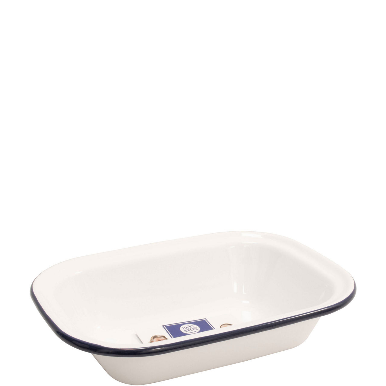 Enamelled Large Pie Dish