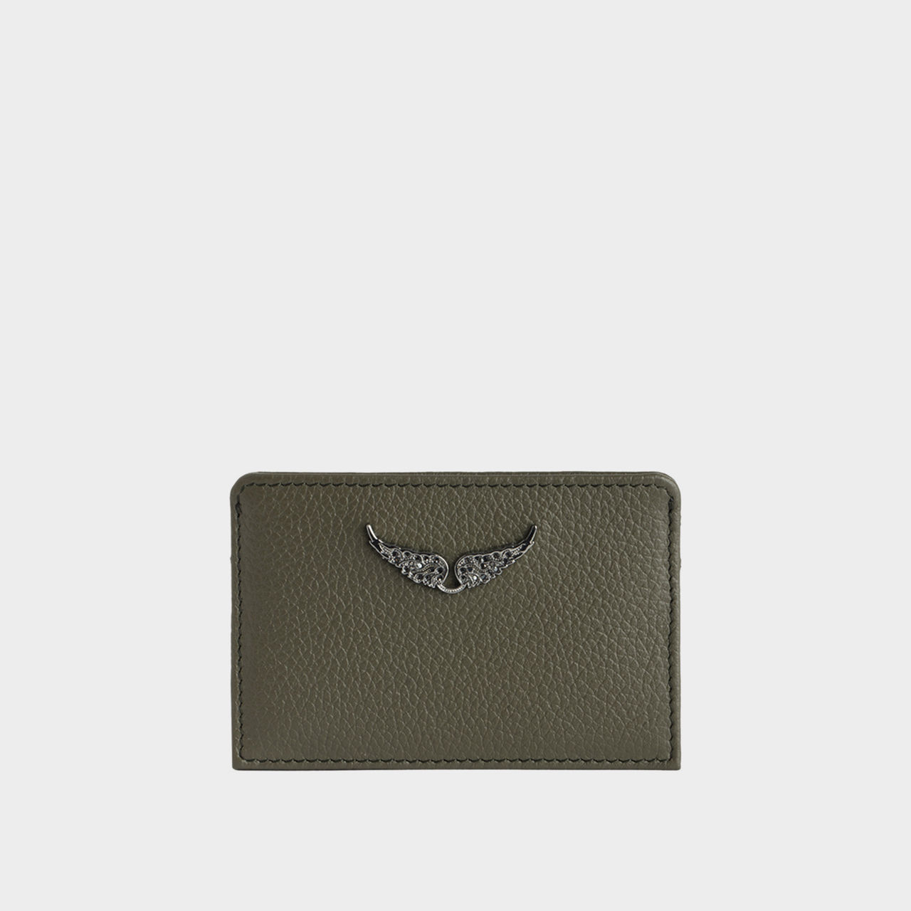 ZV Grained Leather Cardholder