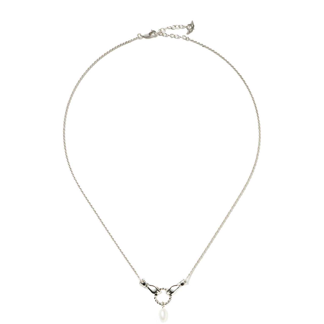 In Good Hands Drop Pendant Necklace