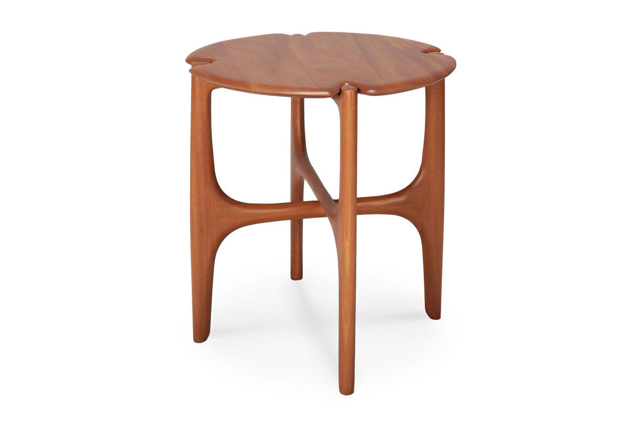 Pi Side Table PI Side Table Mahogany