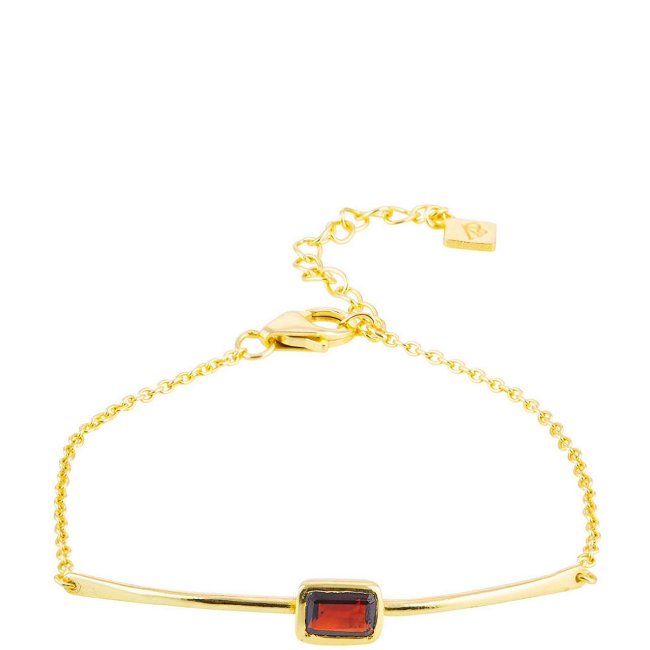 Manhattan Garnet Bracelet