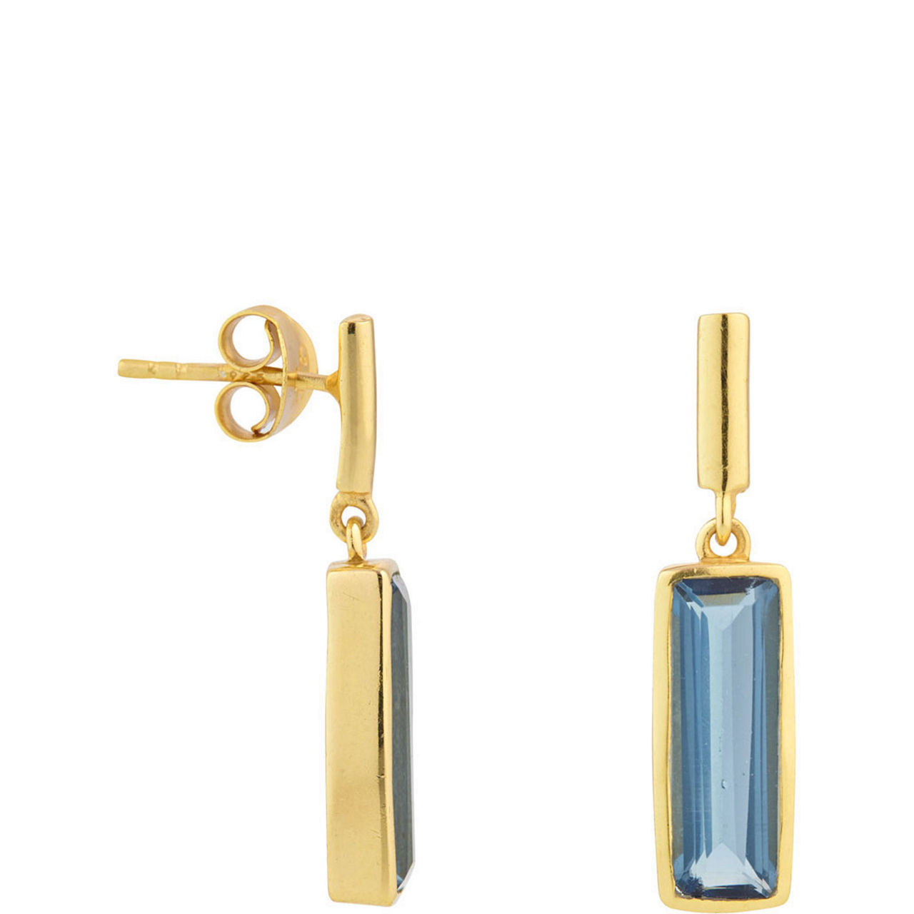 Manhattan Lolite Drop Earrings