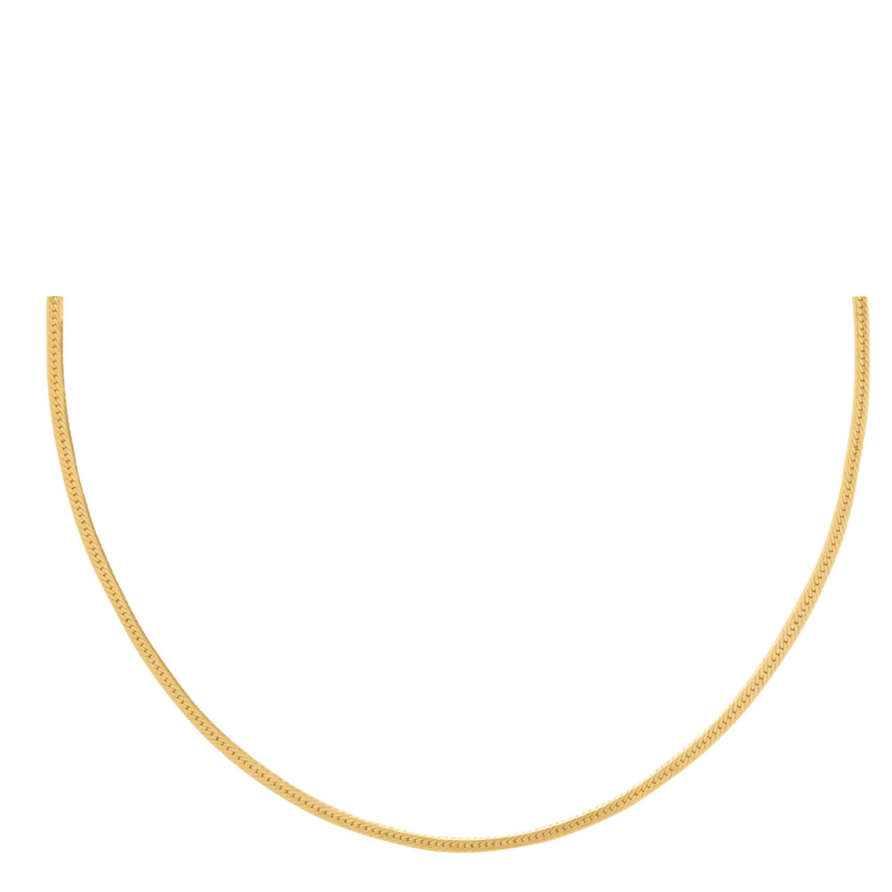 Snake 18k Gold-Plated Chain Necklace