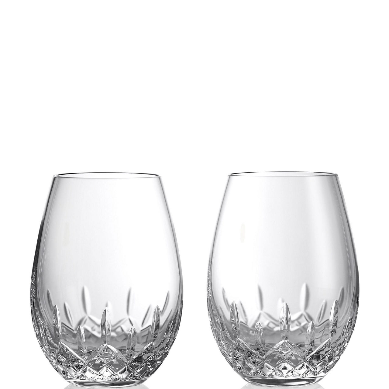 Lismore Castle Stemless Wine Glass Set of Two