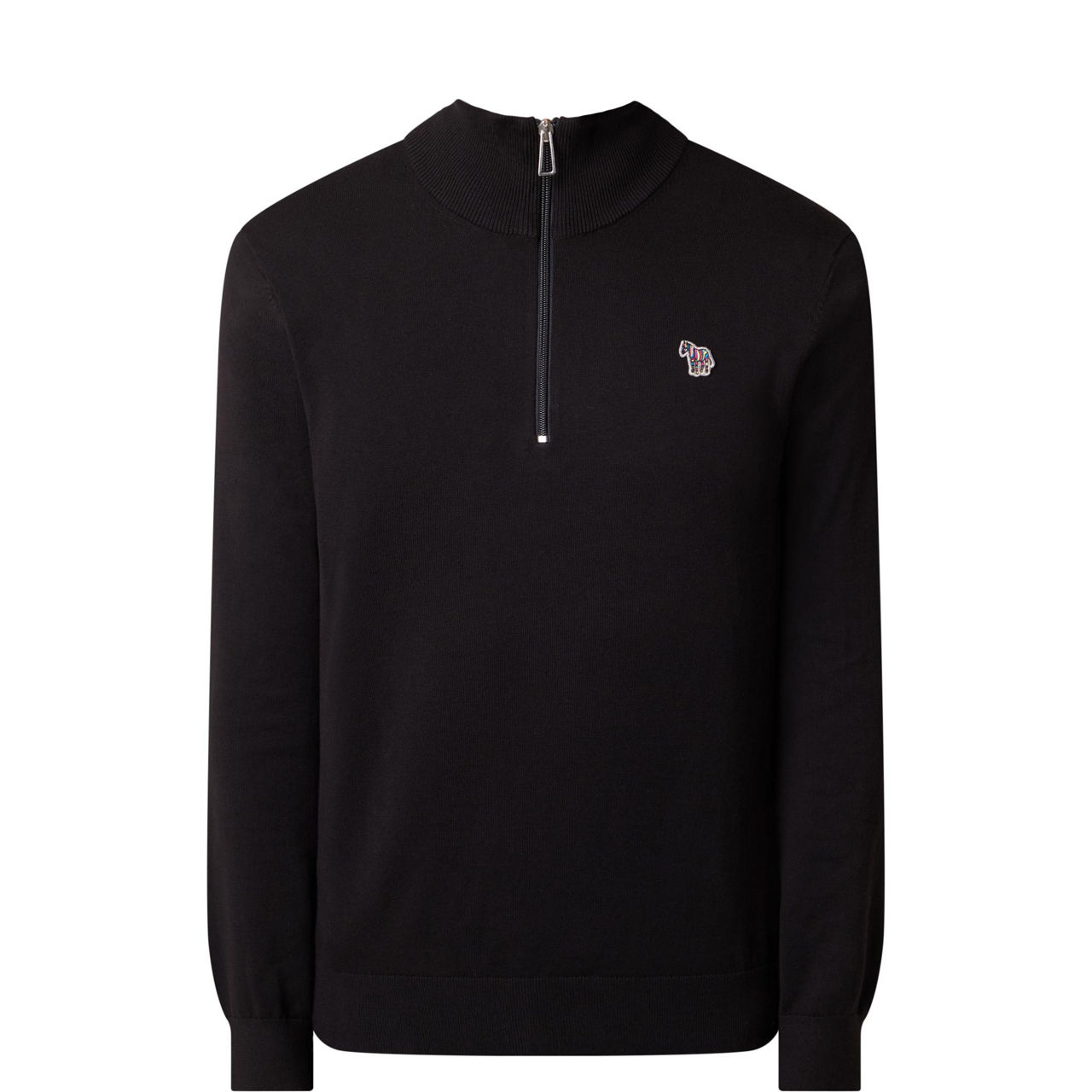 Zebra Half-Zip Sweatshirt