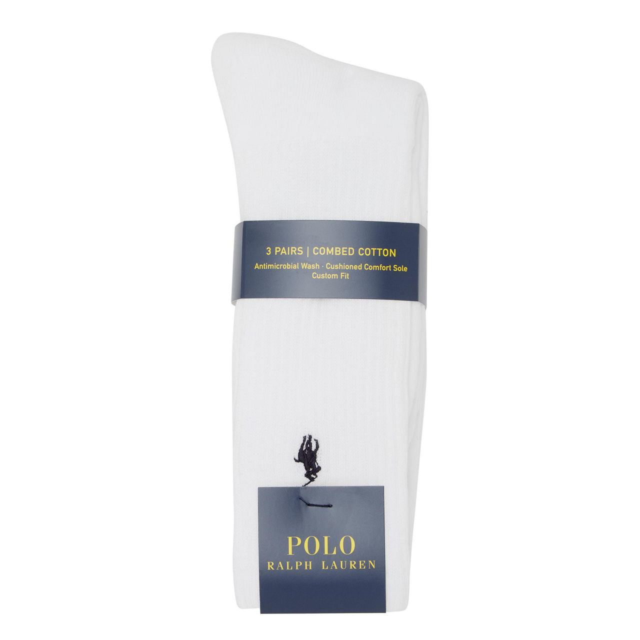 Three-Pack Logo Crew Socks Three-Pack Logo Crew Socks