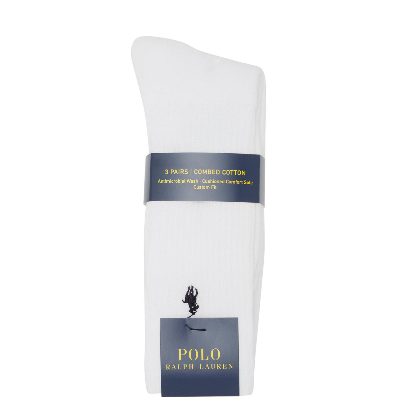 Three-Pack Logo Crew Socks