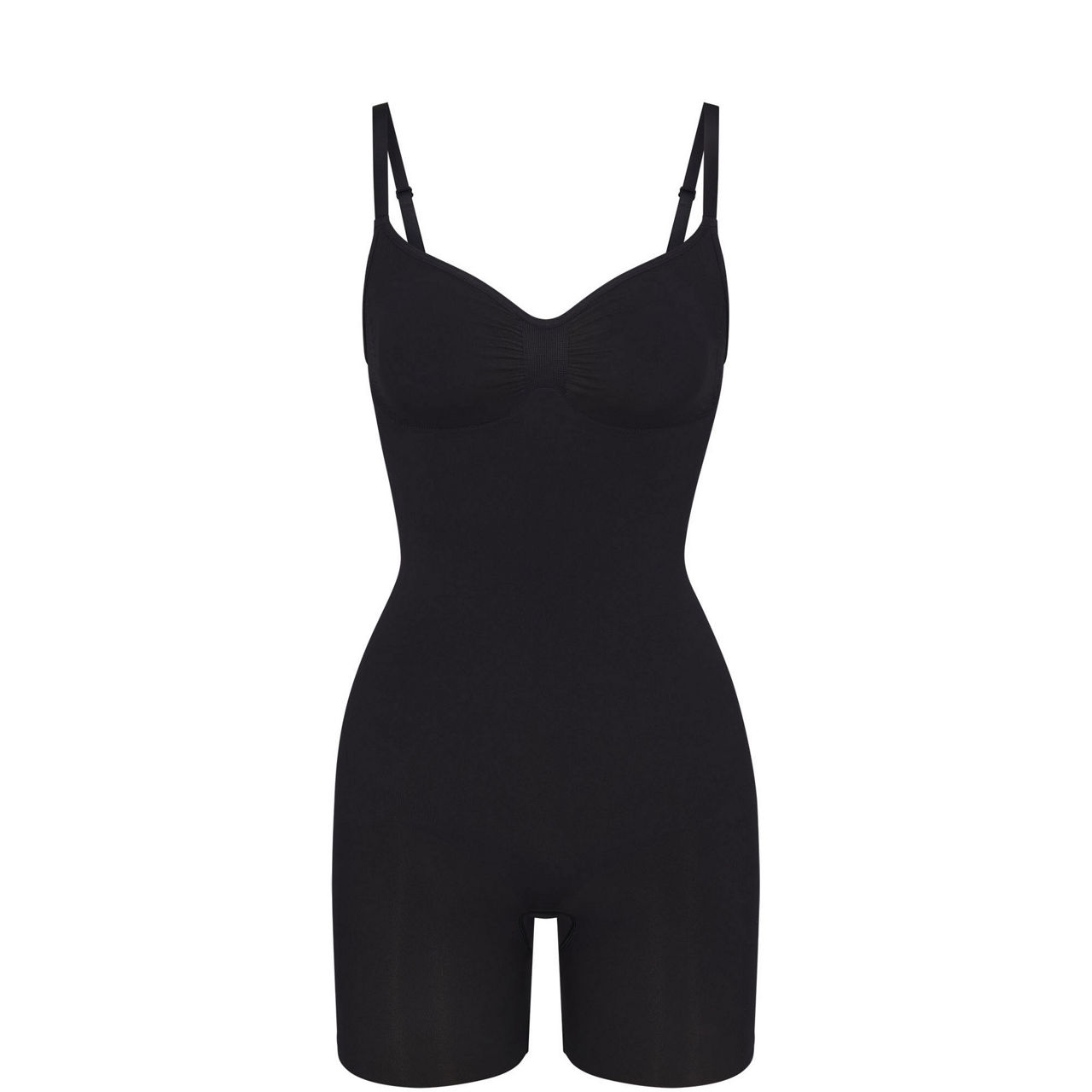 Mid Thigh Bodysuit Onyx