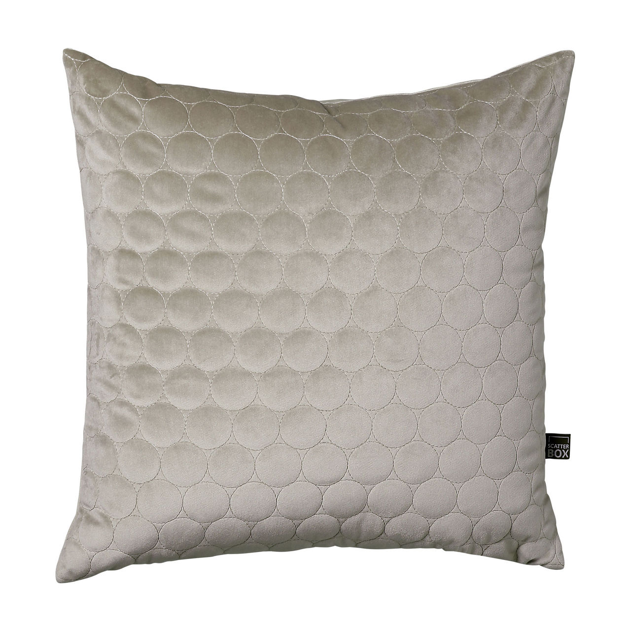 PEPPER copricuscini verde muschio in cotone 40x40 cm