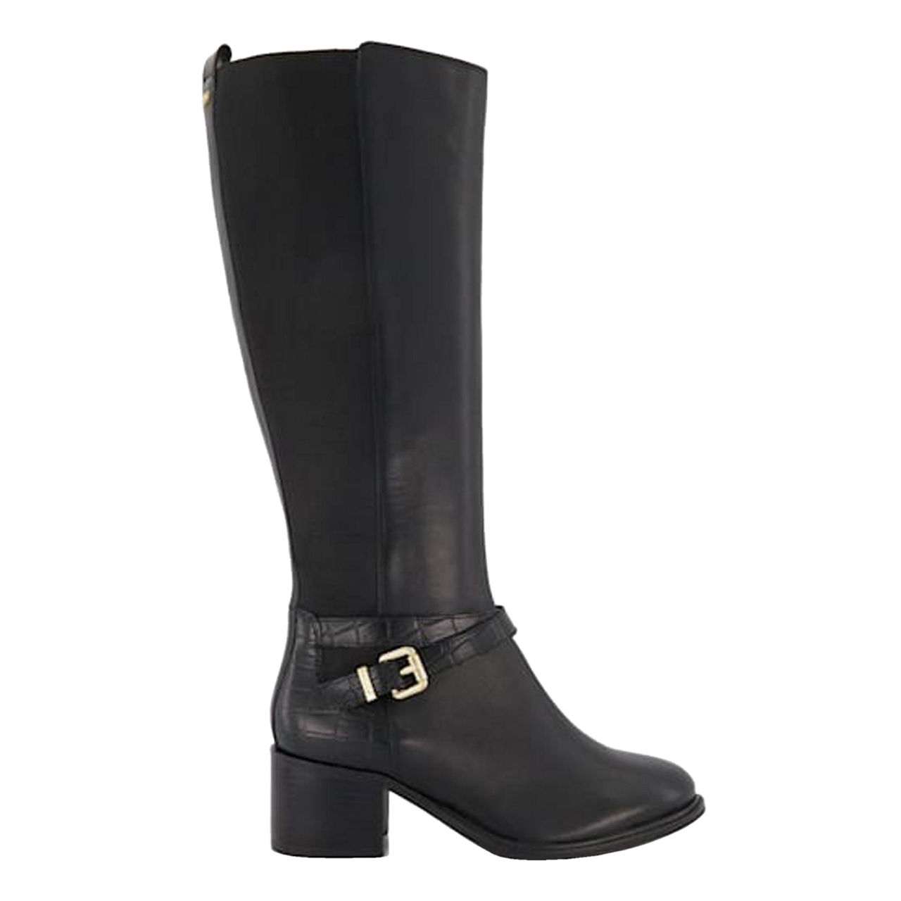 DUNE LONDON Tildy Buckle-Detail Knee-High Boots