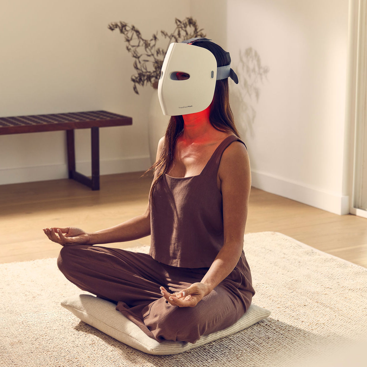 Advanced LED Skincare Mask with Relaxing Vibration Therapy