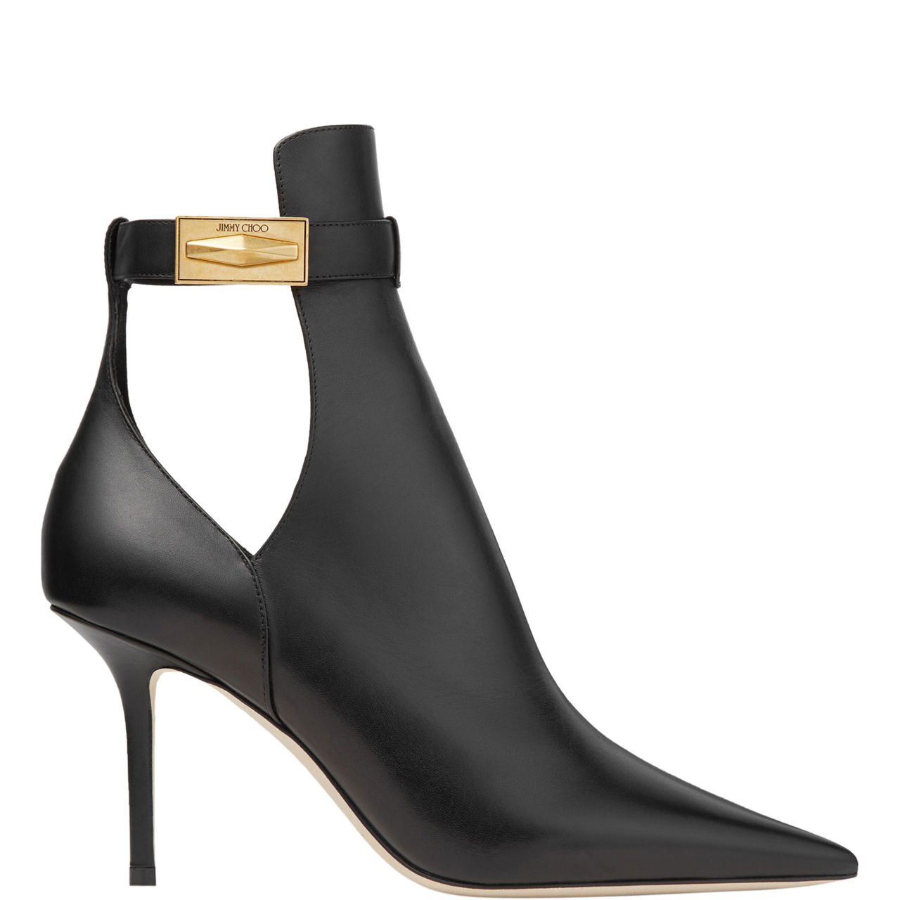 Nell 85 Leather Ankle Boots