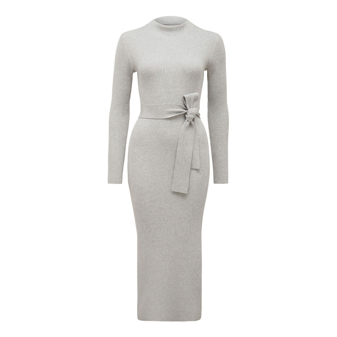 FOREVER NEW Lilly Ribbed knit Column Dress
