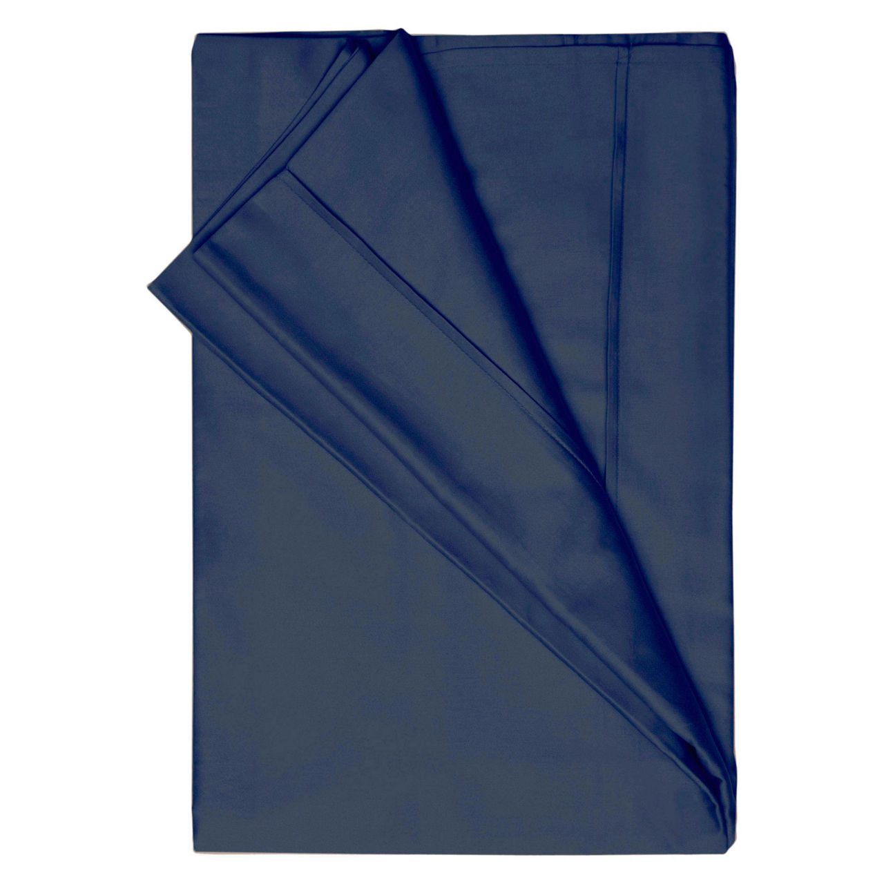 Egyptian Cotton 200 Thread Count Flat Sheet Navy Egyptian Cotton 200 Thread Count Flat Sheet Navy