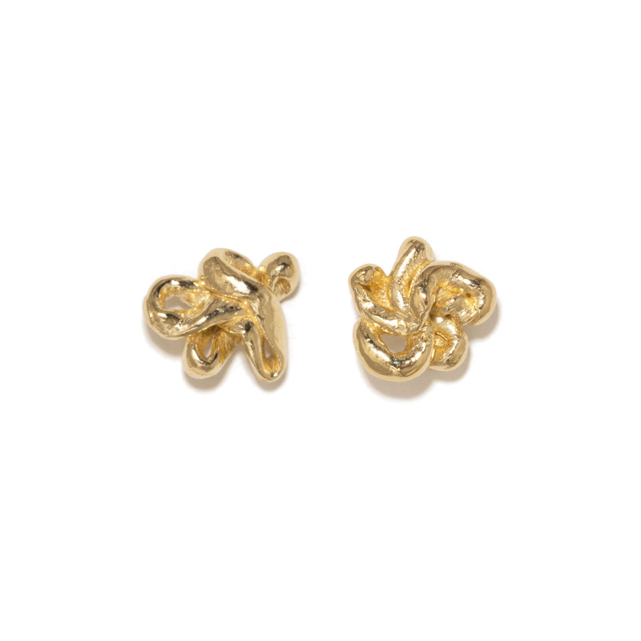 Flower Scrunch Earrings Flower Scrunch Earrings
