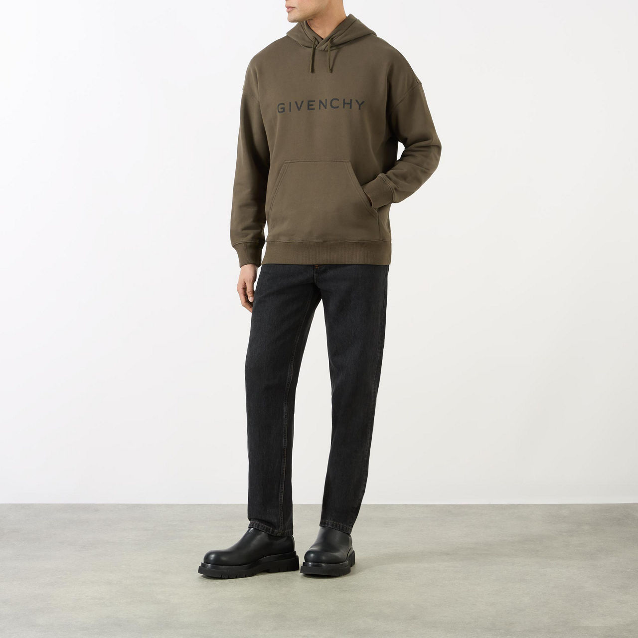 Drawstring Logo Hoodie Drawstring Logo Hoodie