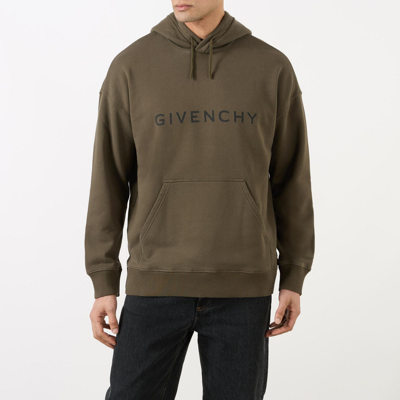 Drawstring Logo Hoodie Drawstring Logo Hoodie