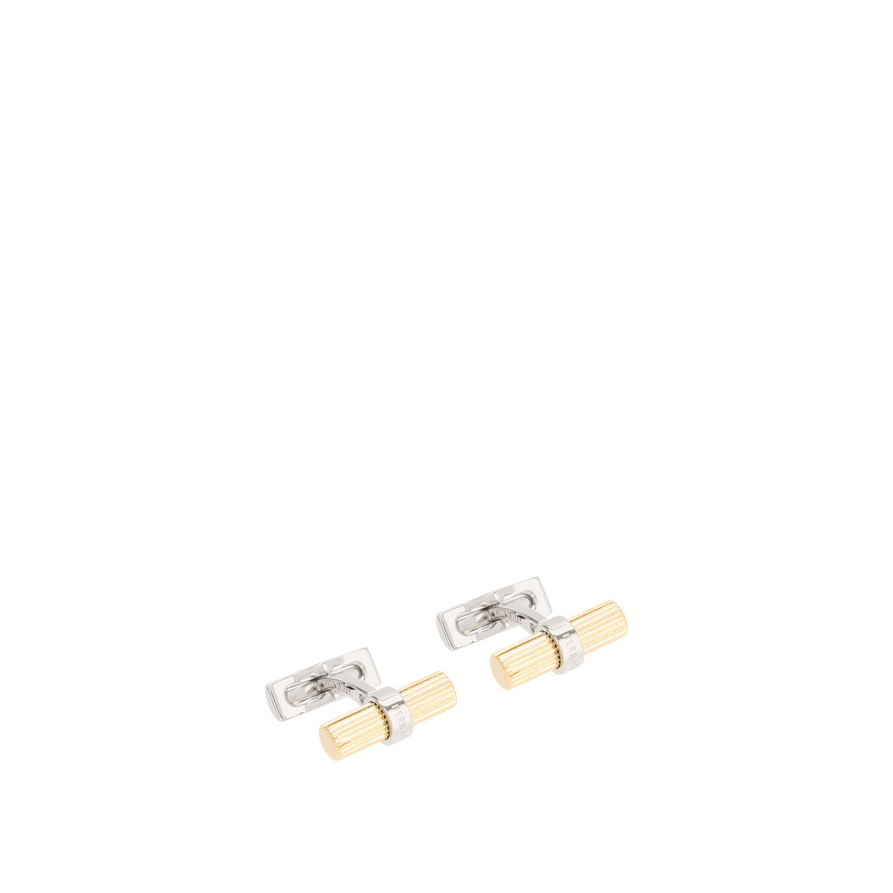 Cylindrical Logo Cufflinks
