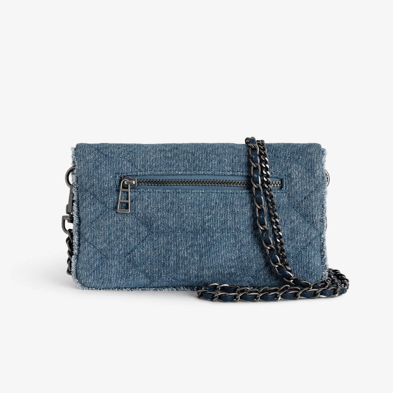 VS☆Glam Rock Clutch Efflorescence Clutch in glitter Silver Woman