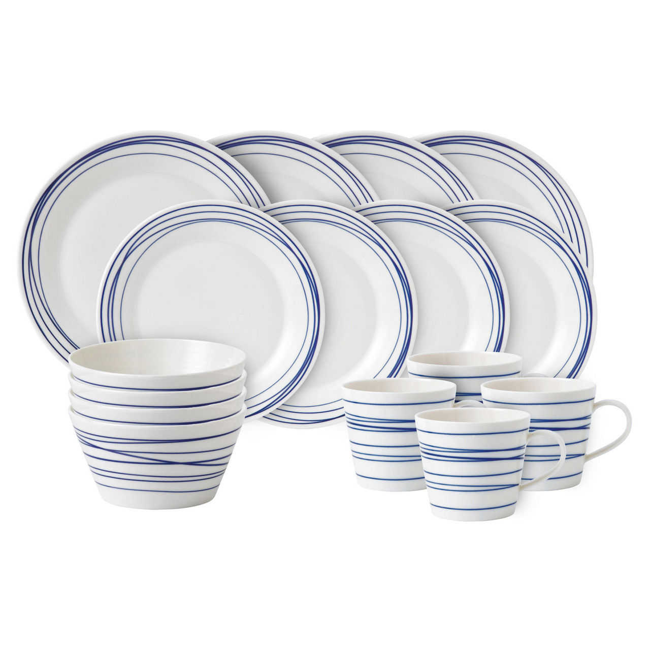 1815 Pacific Line 16-Piece Dinnerware Set 1815 Pacific Line 16-Piece Dinnerware Set