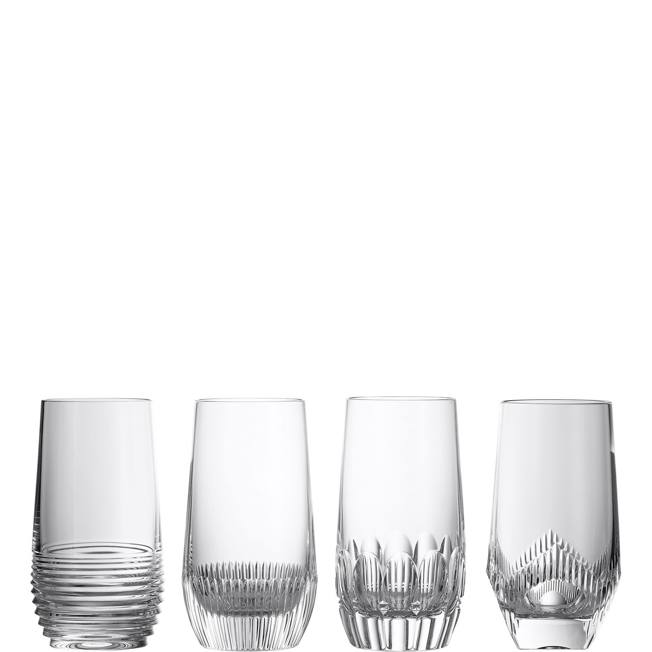 Mixology Hiball Mixed Set of Four