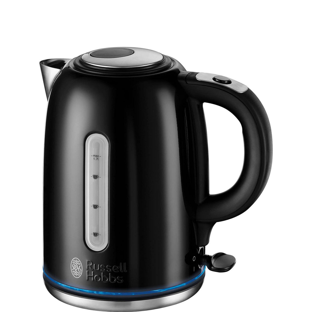 Russell Hobbs Black Quiet Boil 1.7L