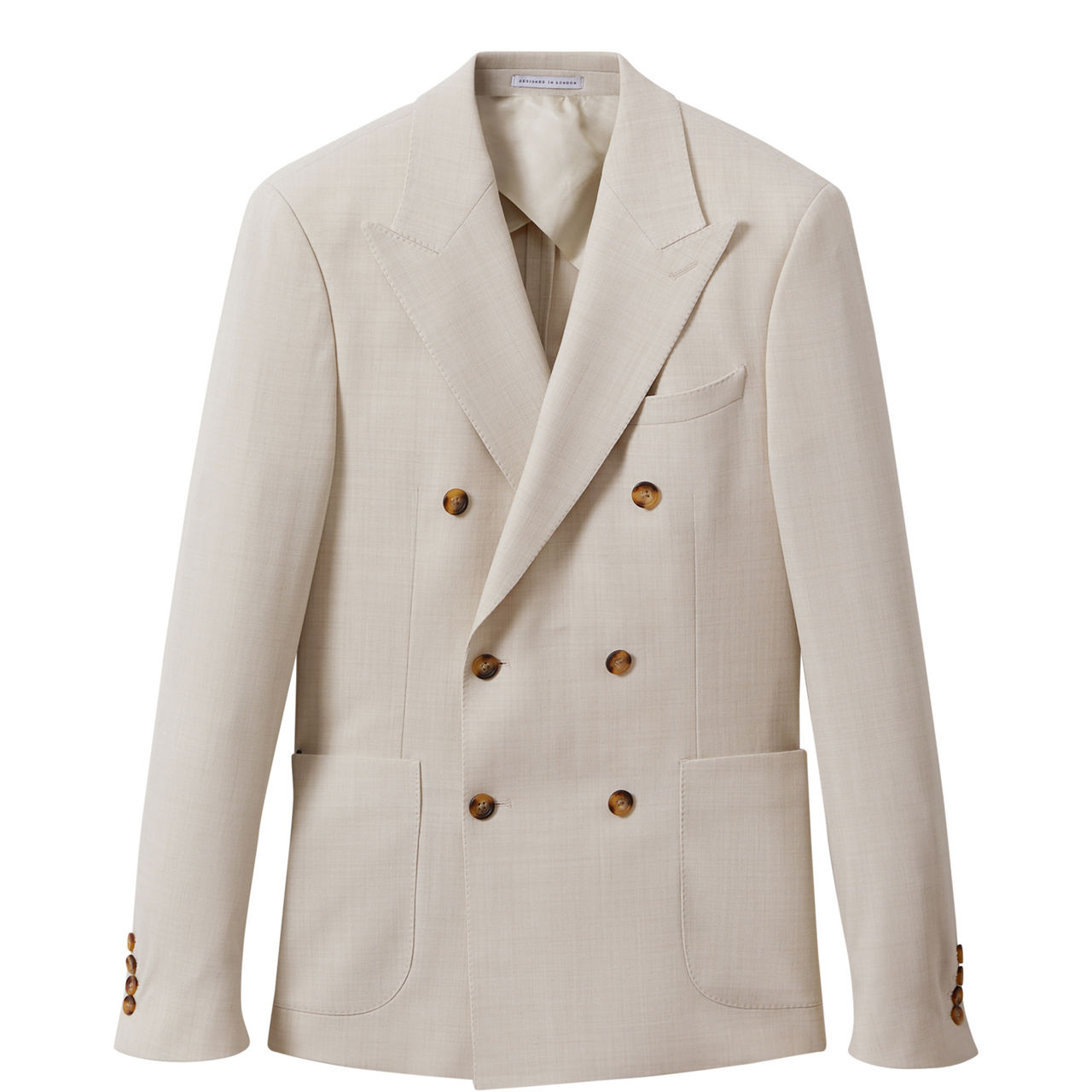 Belmont Double-Breasted Slim-Fit Blazer