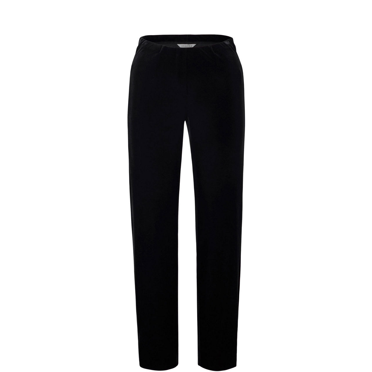 Mid-Rise Straight Leg Trousers