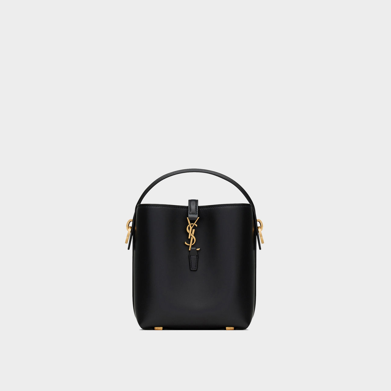 Le 37 Mini Leather Bucket Bag