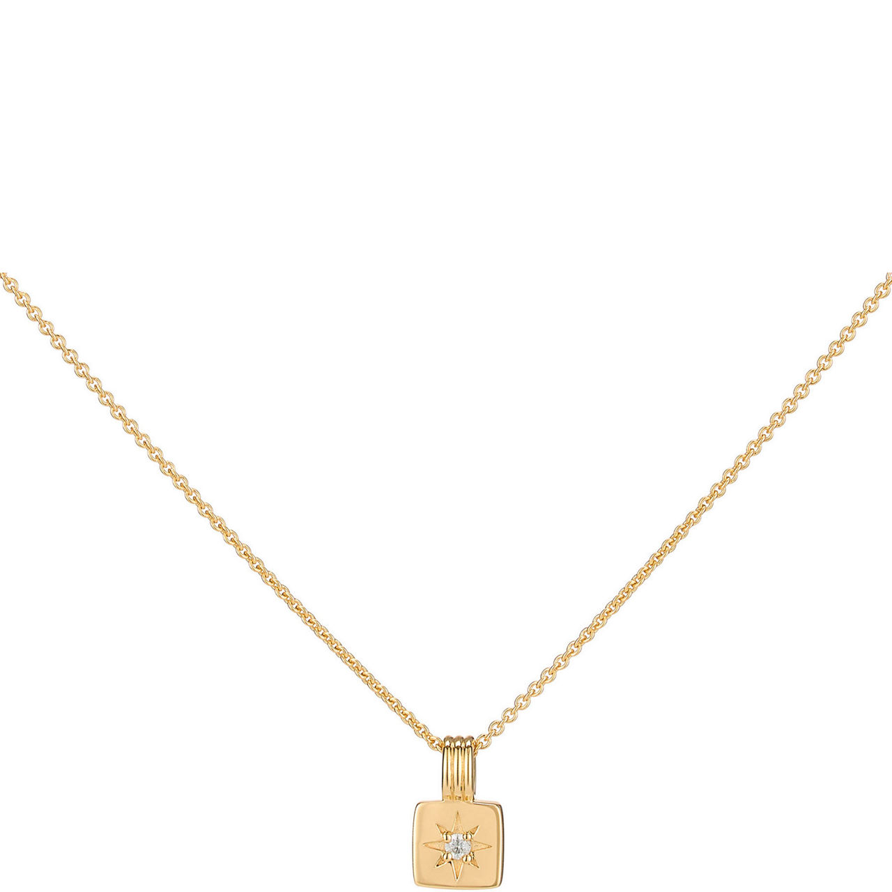 Mini Star Ridge Pendant Necklace