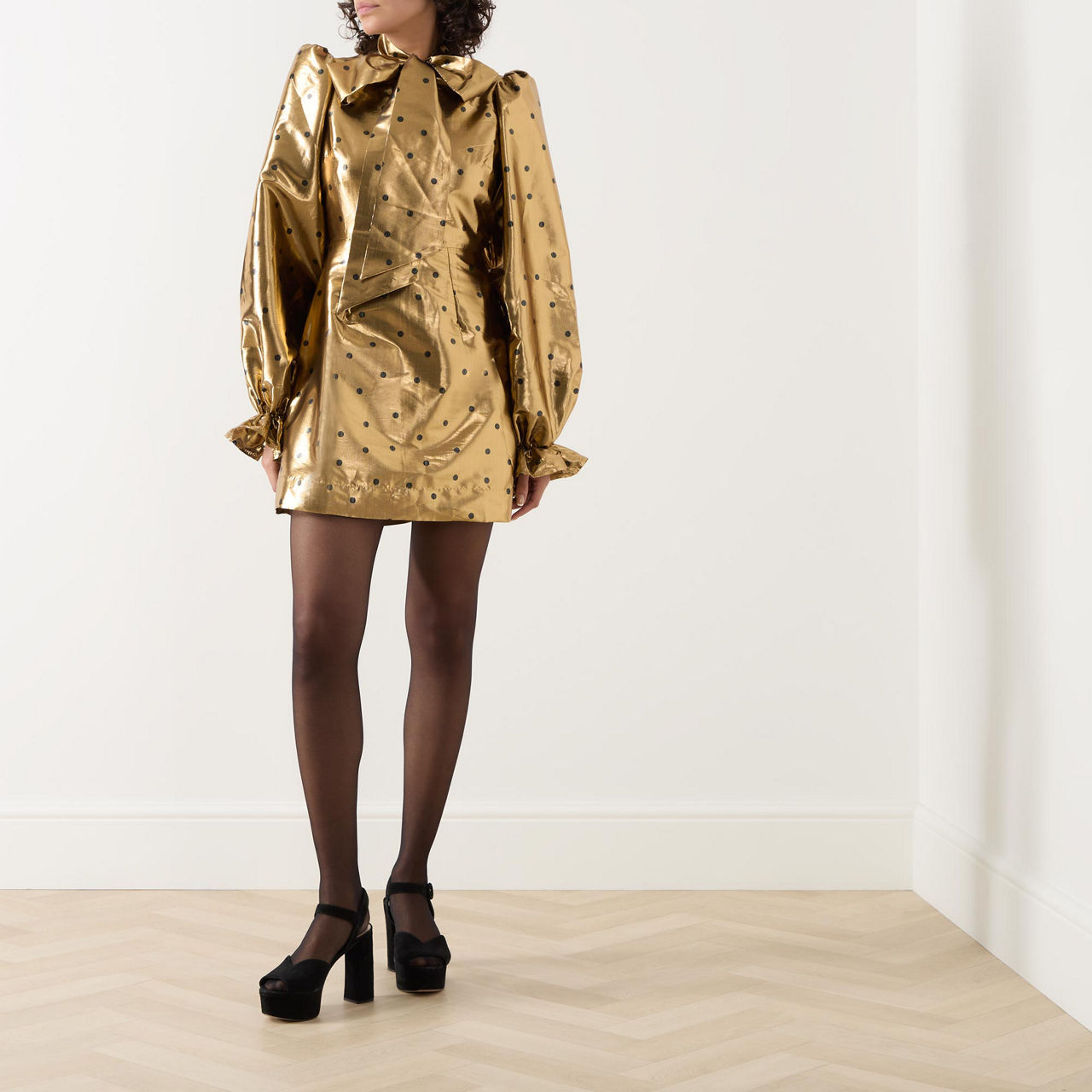 knee length dresses for ladies Ramy Brook Sawyer Smocked Mini Dress