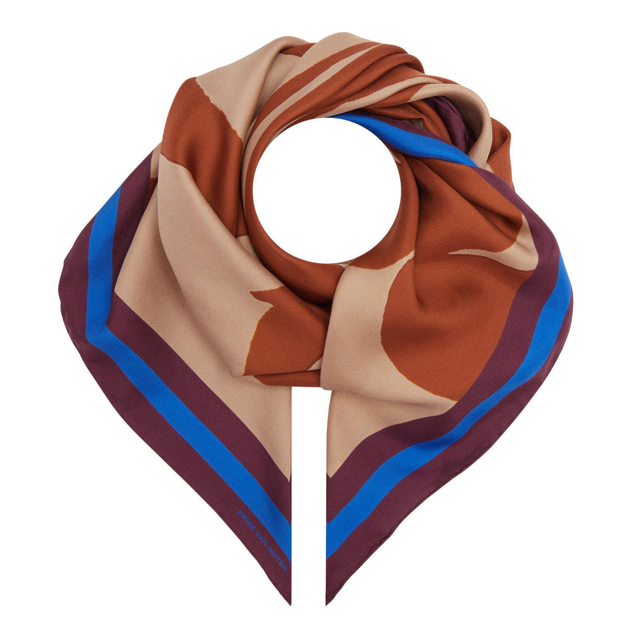 DRIES VAN NOTEN SHORT SCARF SILK&WOOL 【公式通販】